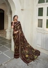 Ajnabee Vol 2 By Kashvi Dull Moss Foil Printed Sarees Wholesale Market In Surat
